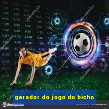 gerador do jogo do bicho